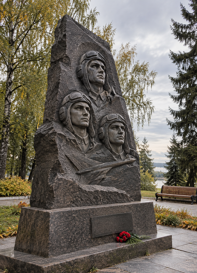 Памятник экипажу Ту-22Р
